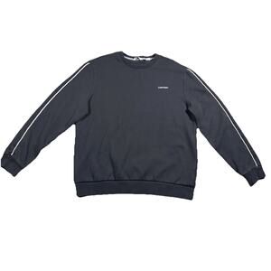 Calvin Klein Women's XL Black Long Sleeve Shirt Basic Casual Top